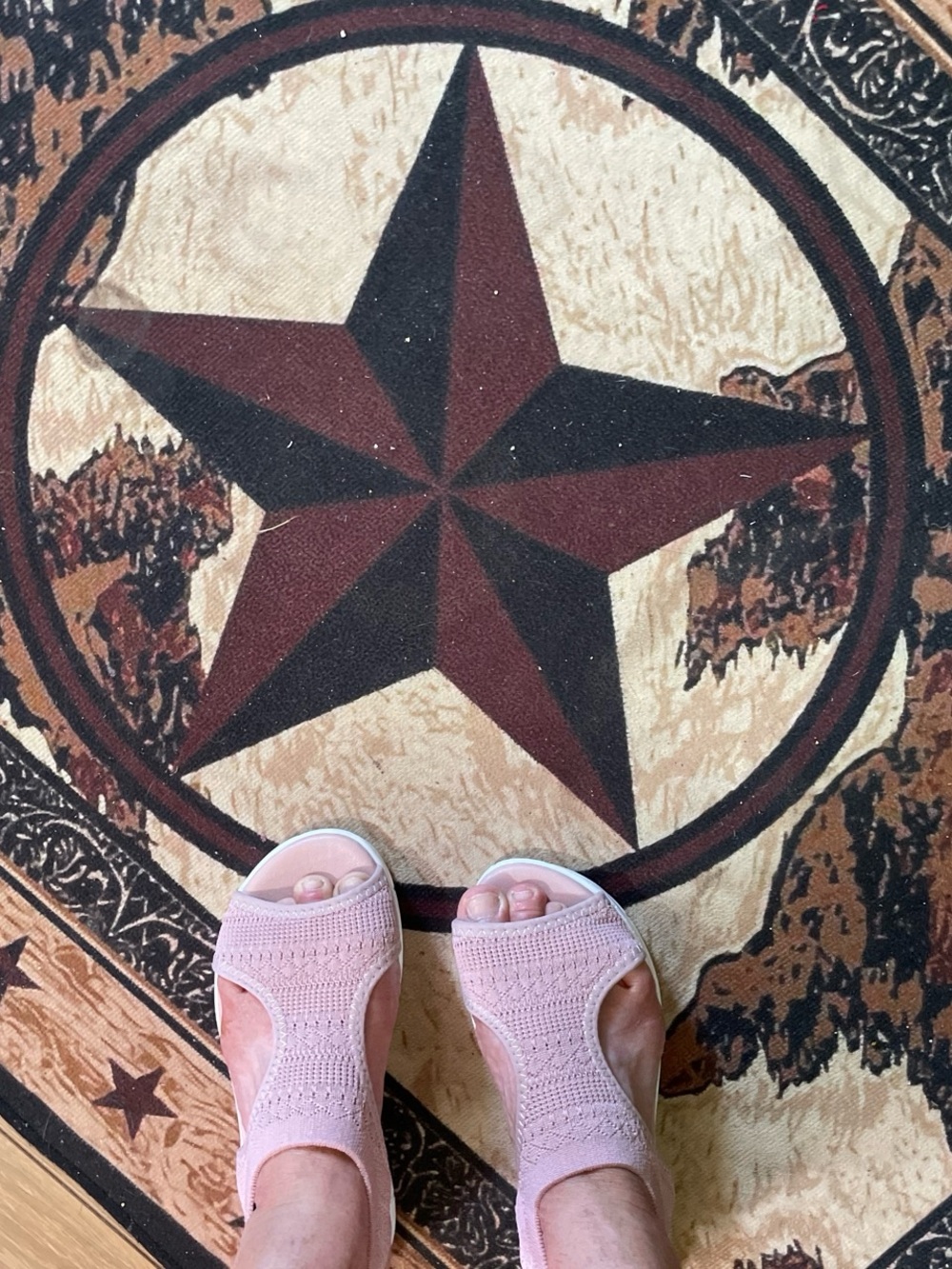 Women’s Pink Knit Slip-On Sandals - Lightweight Comfort